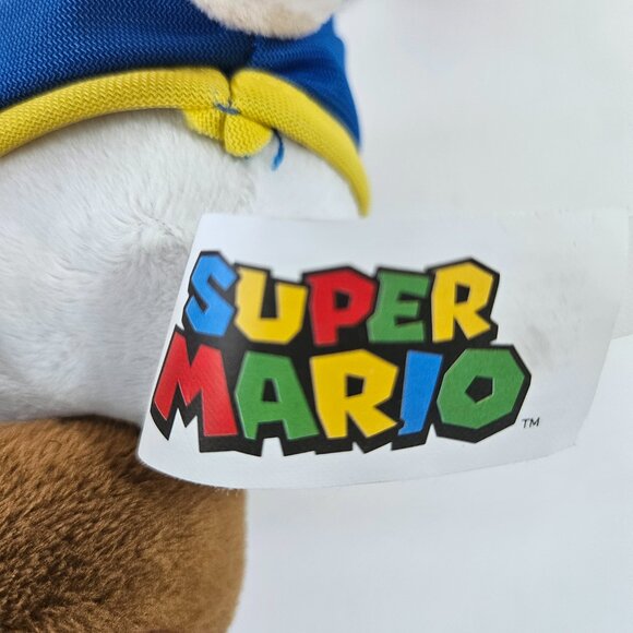 Super Mario Toad Plush Official 10.5" Mushroom Toad Toy USA 2017 New With Tags - Picture 6 of 6